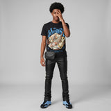 University Blue 14s DopeSkill T-Shirt Whippin Graphic