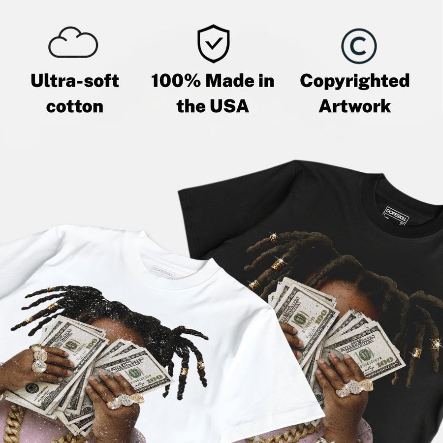 Iced Carmine 4s DopeSkill T-Shirt Rich Youth Graphic