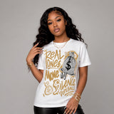 “Mother’s Day” 11s DopeSkill T-Shirt Real Ones Move In Silence Graphic