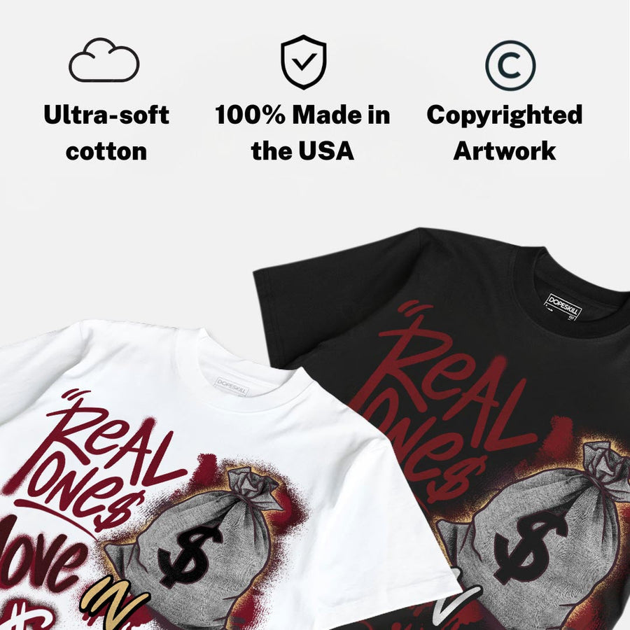 “Bin 23” 3s DopeSkill T-Shirt Real Ones Move In Silence Graphic