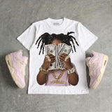 Iced Carmine 4s DopeSkill T-Shirt Rich Youth Graphic