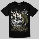 Medium Olive 3s DopeSkill T-Shirt Drip Season Graphic