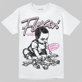 Triple Pink Dunk DopeSkill T-Shirt Flexin' Graphic