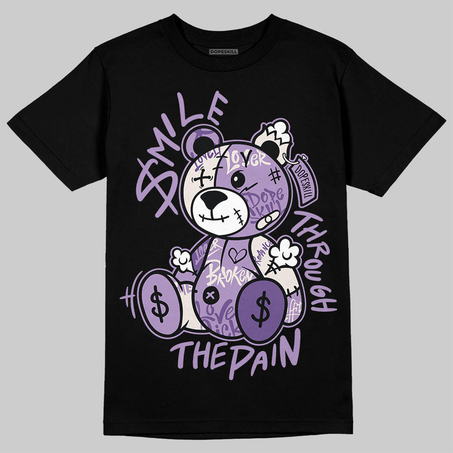 Hydrangeas 10s DopeSkill T-Shirt Smile Through The Pain Graphic