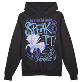 University Blue Collection DopeSkill Hoodie Sweatshirt Speak It Graphic