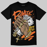 Orange Black White DopeSkill T-Shirt Always Ballin' Graphic