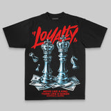 Red Oversize Print 'Loyalty' DopeSkill Graphic T-shirt