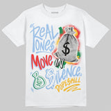 Clips 1s DopeSkill T-Shirt Real Ones Move In Silence Graphic