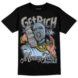Cool Grey 11s DopeSkill T-Shirt Get Rich Graphic