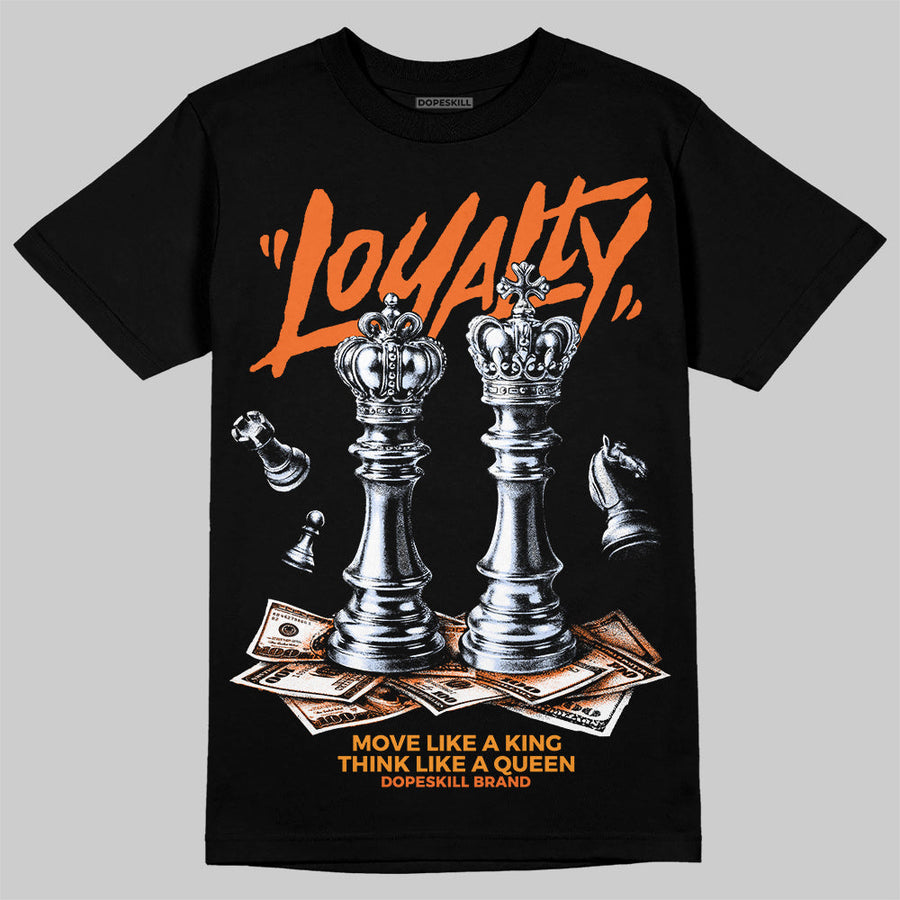 Orange 'Loyalty' DopeSkill Graphic T-Shirt