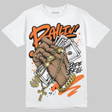 Orange Black White DopeSkill T-Shirt Always Ballin' Graphic