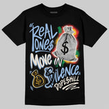 Clips 1s DopeSkill T-Shirt Real Ones Move In Silence Graphic