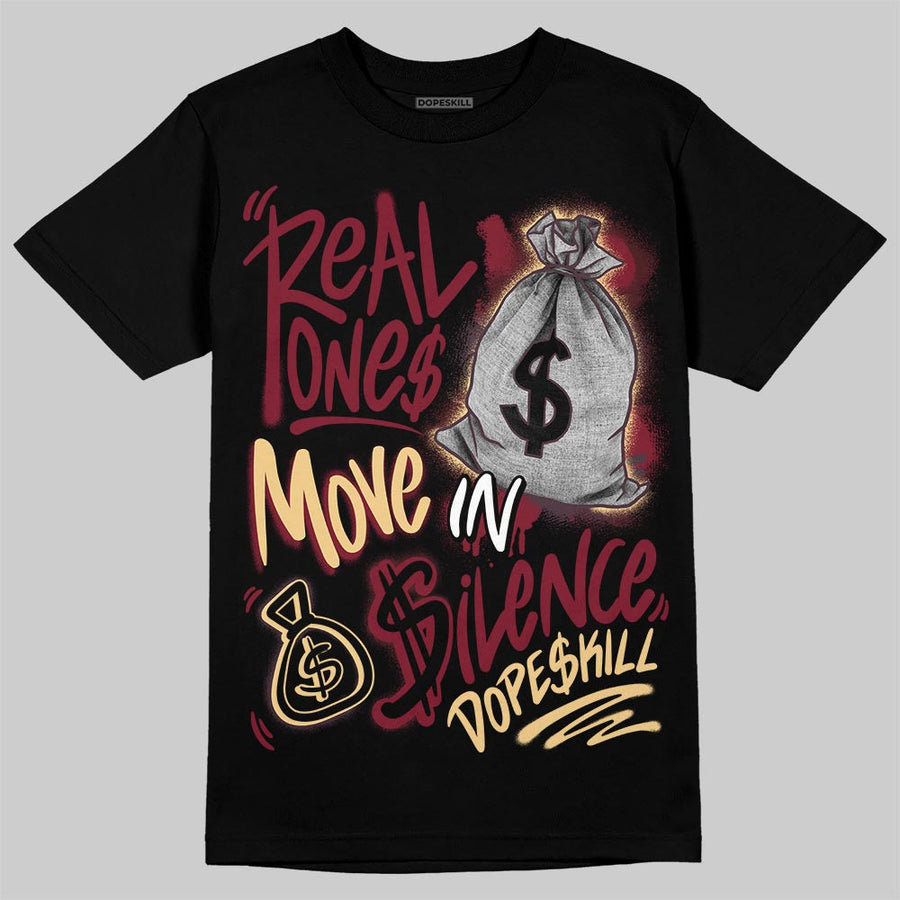 “Bin 23” 3s DopeSkill T-Shirt Real Ones Move In Silence Graphic