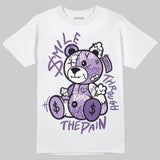 Hydrangeas 10s DopeSkill T-Shirt Smile Through The Pain Graphic