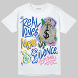 Brazil 3s DopeSkill T-Shirt Real Ones Move In Silence Graphic