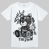 TD Black Patent 11s DopeSkill T-Shirt Smile Through The Pain Graphic