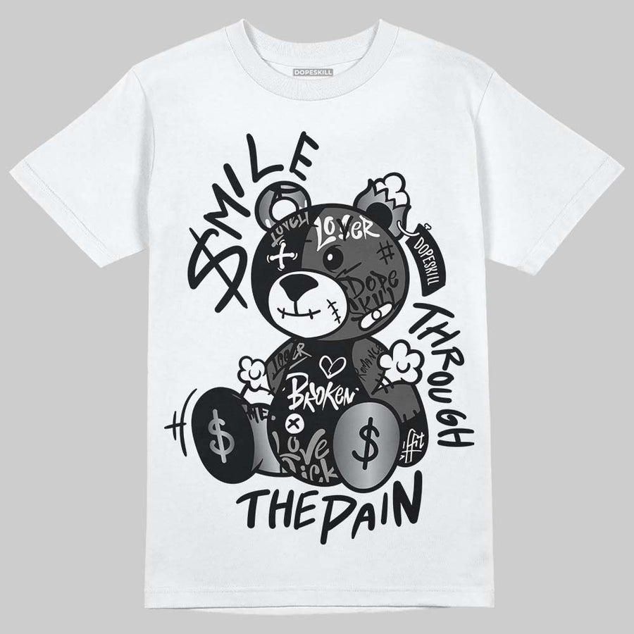 TD Black Patent 11s DopeSkill T-Shirt Smile Through The Pain Graphic