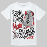 “Bloodline” 12s DopeSkill T-Shirt Real Ones Move In Silence Graphic