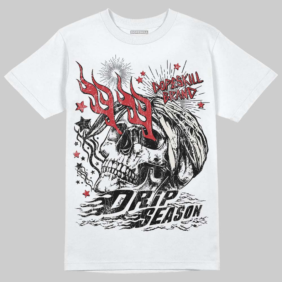 Flight Club 4s DopeSkill T-Shirt Drip Season Graphic