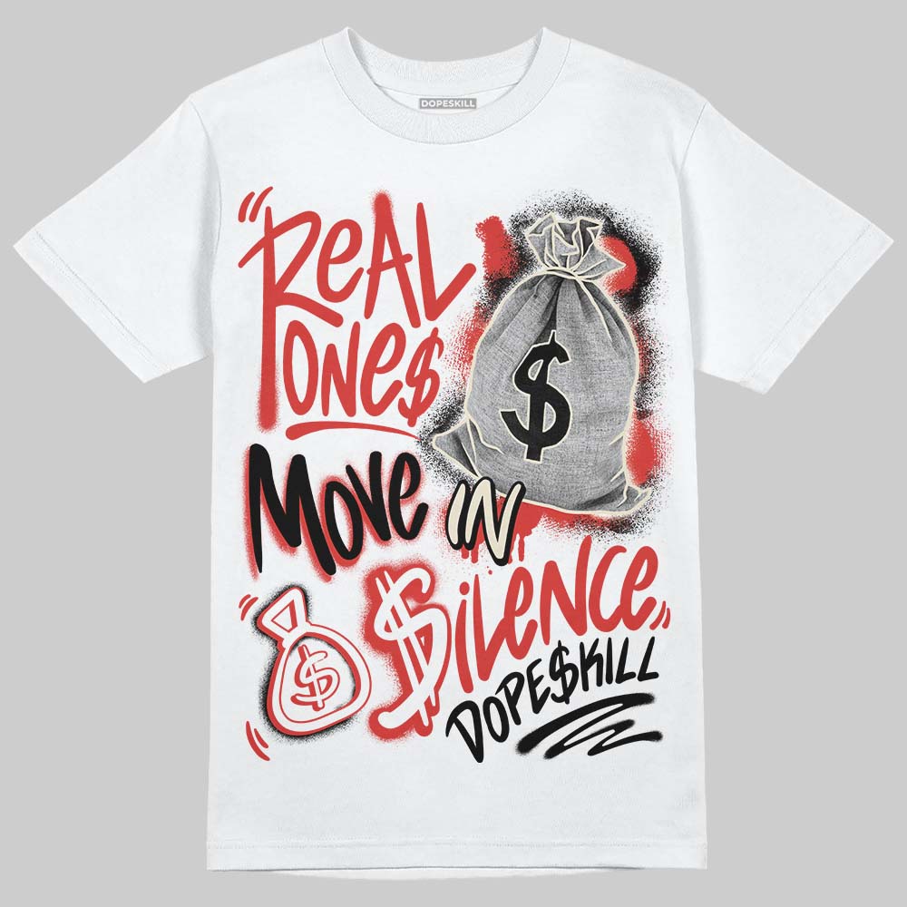 Nigel Sylvester x 4s “Brick After Brick” DopeSkill T-Shirt Real Ones Move In Silence Graphic
