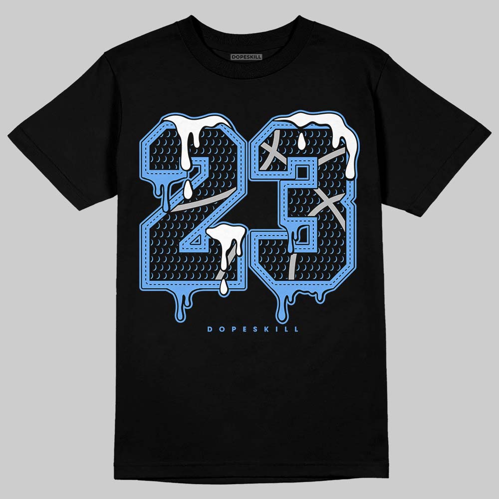 Black University Blue 5s DopeSkill T-Shirt No.23 Graphic