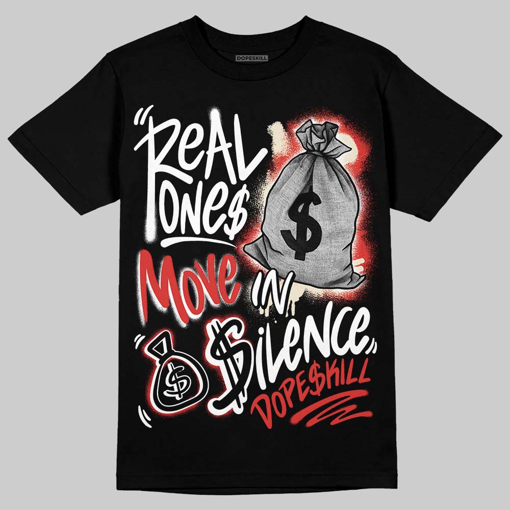 Nigel Sylvester x 4s “Brick After Brick” DopeSkill T-Shirt Real Ones Move In Silence Graphic