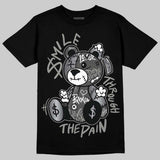 TD Black Patent 11s DopeSkill T-Shirt Smile Through The Pain Graphic