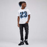 Black University Blue 5s DopeSkill T-Shirt No.23 Graphic