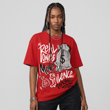 Toro Bravo 4s DopeSkill T-Shirt Real Ones Move In Silence Graphic