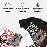 Nigel Sylvester x 4s “Brick After Brick” DopeSkill T-Shirt Real Ones Move In Silence Graphic