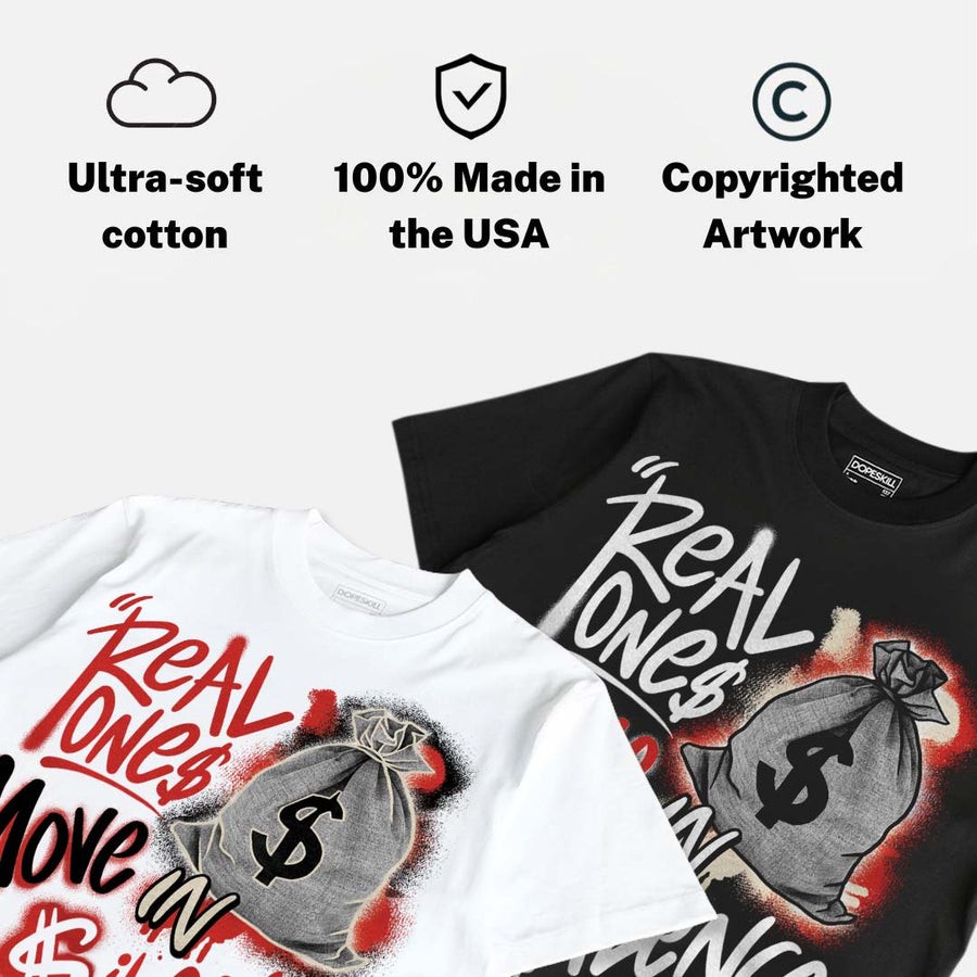 Nigel Sylvester x 4s “Brick After Brick” DopeSkill T-Shirt Real Ones Move In Silence Graphic