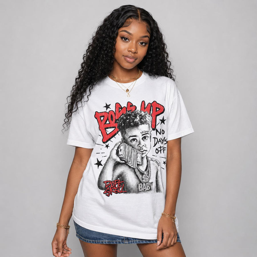 AJ 13 Chicago True Red Cherry DopeSkill T-Shirt Boss Up Graphic