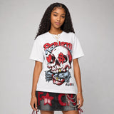 Fire Red “Black Tongue” 5s DopeSkill T-Shirt Rebirth Graphic