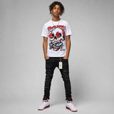 Fire Red “Black Tongue” 5s DopeSkill T-Shirt Rebirth Graphic