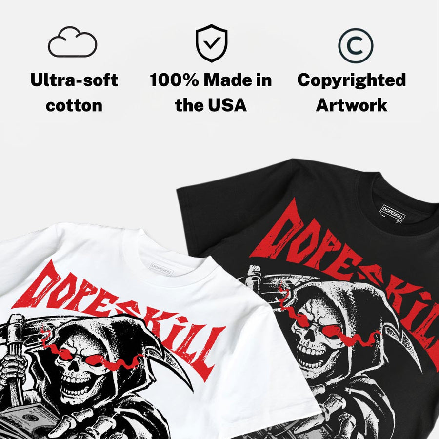 AJ 13 Chicago True Red Cherry DopeSkill T-Shirt Go Fund Yourself Graphic