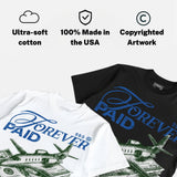 “True Blue” 3s DopeSkill T-Shirt Forever Paid Graphic