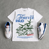 “True Blue” 3s DopeSkill T-Shirt Forever Paid Graphic
