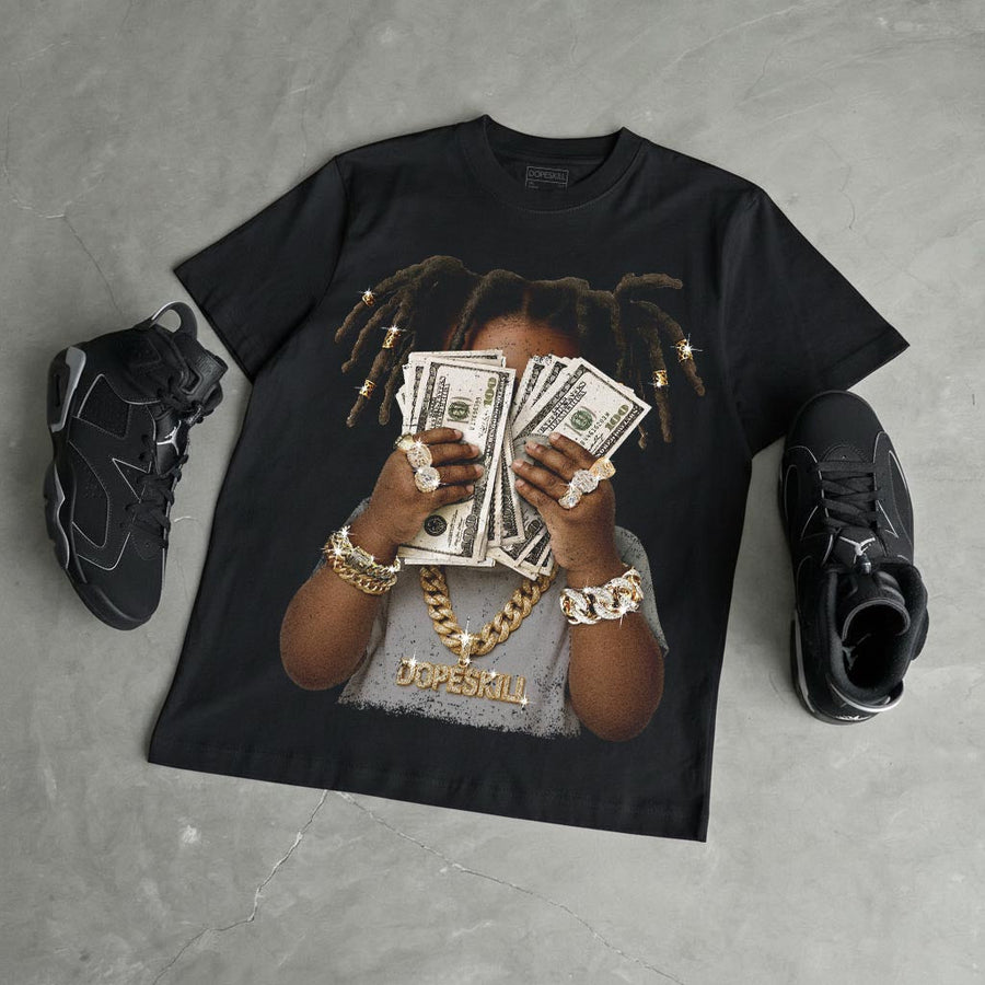 “Cap And Gown” 6s DopeSkill T-Shirt Rich Youth Graphic