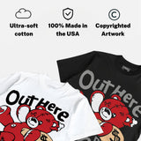 “Bloodline” 12s DopeSkill T-Shirt Out Here Being Cute Graphic