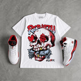 Fire Red “Black Tongue” 5s DopeSkill T-Shirt Rebirth Graphic