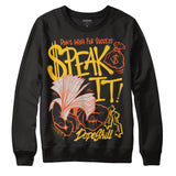 Yellow Collection DopeSkill Sweatshirt Speak It Graphic