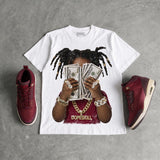 “Bin 23” 3s DopeSkill T-Shirt Rich Youth Graphic