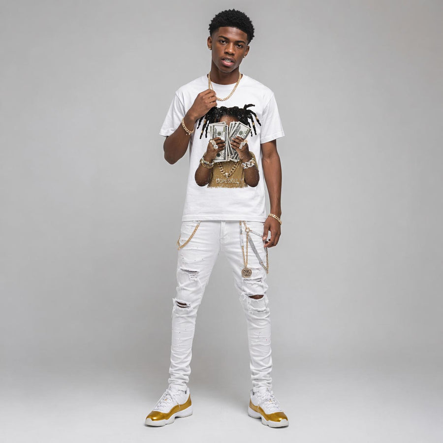 “Mother’s Day” 11s DopeSkill T-Shirt Rich Youth Graphic