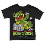Dunk 'Chlorophyll' DopeSkill Toddler Kids T-shirt Born To Be Rich Graphic
