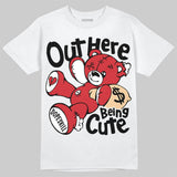 “Bloodline” 12s DopeSkill T-Shirt Out Here Being Cute Graphic