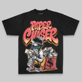 Red Oversize Print Paper Chaser Boy DopeSkill Graphic T-shirt