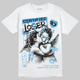 University Blue 14s DopeSkill T-Shirt Certified Lover Graphic