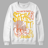 Yellow Collection DopeSkill Sweatshirt Speak It Graphic