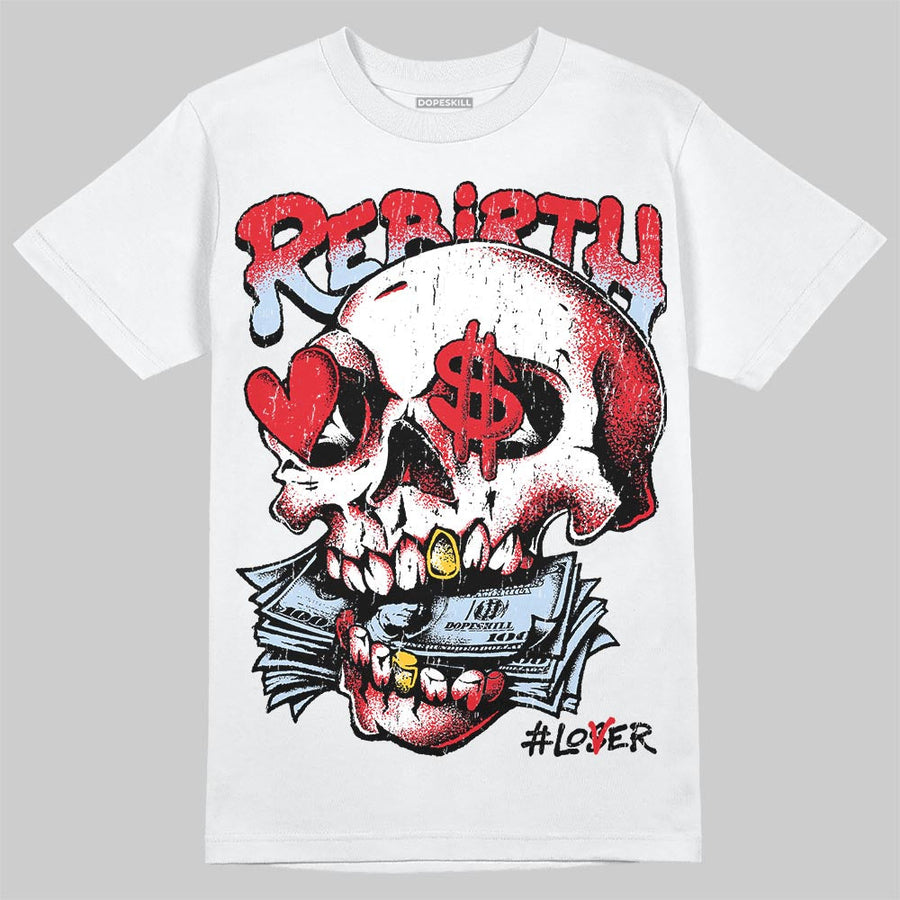Fire Red “Black Tongue” 5s DopeSkill T-Shirt Rebirth Graphic