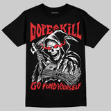 AJ 13 Chicago True Red Cherry DopeSkill T-Shirt Go Fund Yourself Graphic